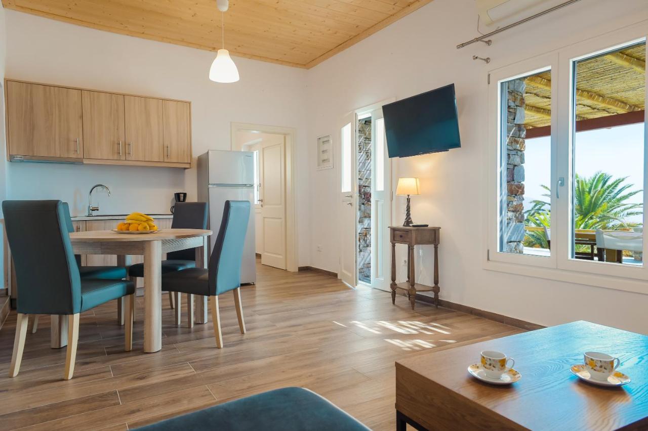 Lazarou Beach Apartments Platis Gialos  Dış mekan fotoğraf